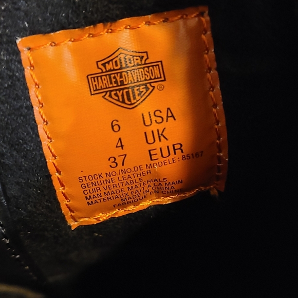 Women's Harley Davidson Boots - Picture 4 of 4